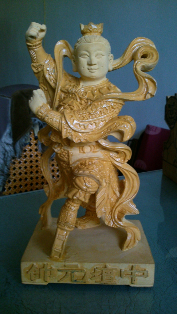 中壇元帥,神像雕刻