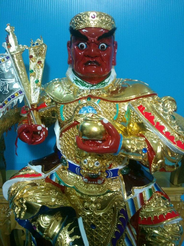 邢府三千歲,神像雕刻