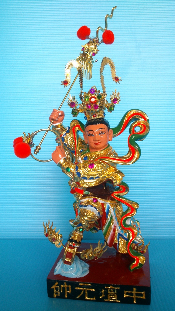 神像雕刻,中壇元帥,三太子,太子爺