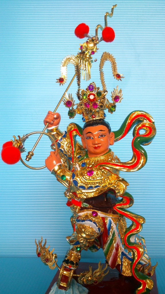 神像雕刻,中壇元帥,三太子,太子爺