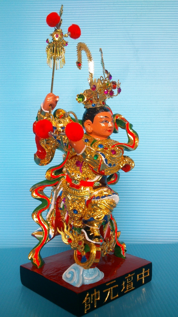 神像雕刻,中壇元帥,三太子,太子爺