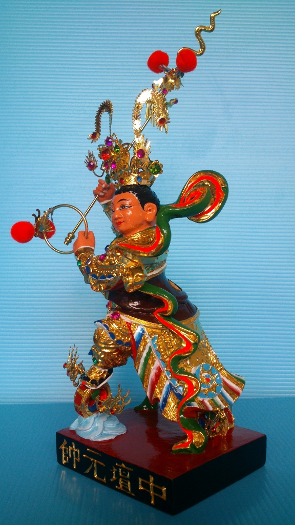 神像雕刻,中壇元帥,三太子,太子爺