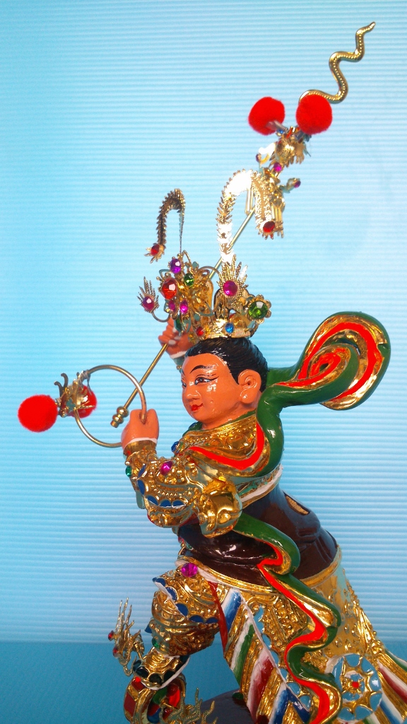 神像雕刻,中壇元帥,三太子,太子爺