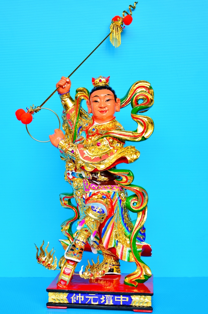 神像雕刻,中壇元帥,三太子,太子爺,哪吒